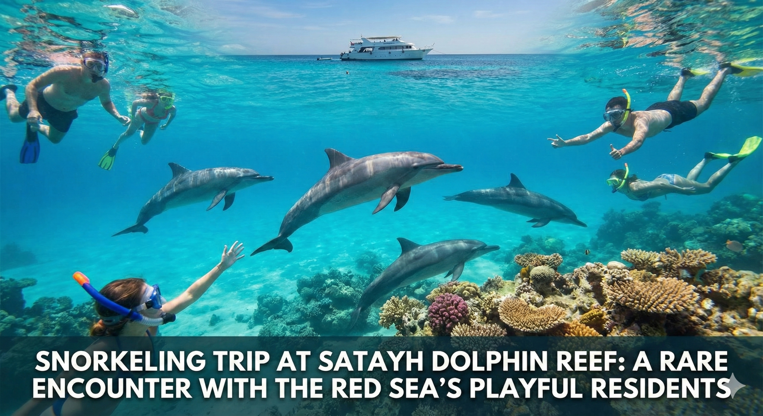 Snorkeling Trip at Satayh Dolphin Reef